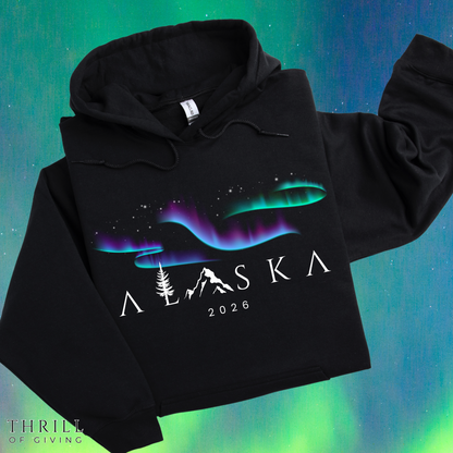 ALASKA Hoodie - Northern Lights Edition
