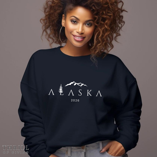 ALASKA Sweatshirt - The Ultimate Travel Buddy