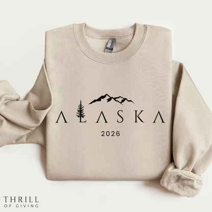 ALASKA Sweatshirt - The Ultimate Travel Buddy