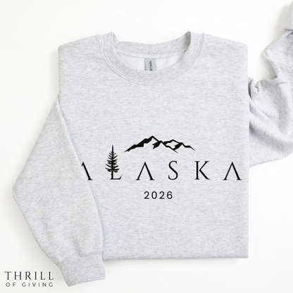 ALASKA Sweatshirt - The Ultimate Travel Buddy
