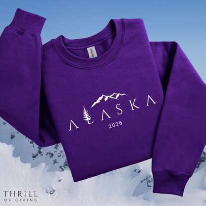 ALASKA Sweatshirt - The Ultimate Travel Buddy
