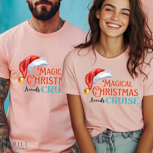 Magical Christmas-  Friends Cruise T-shirt