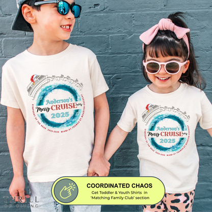 Custom Family Christmas CRUISE T-shirt