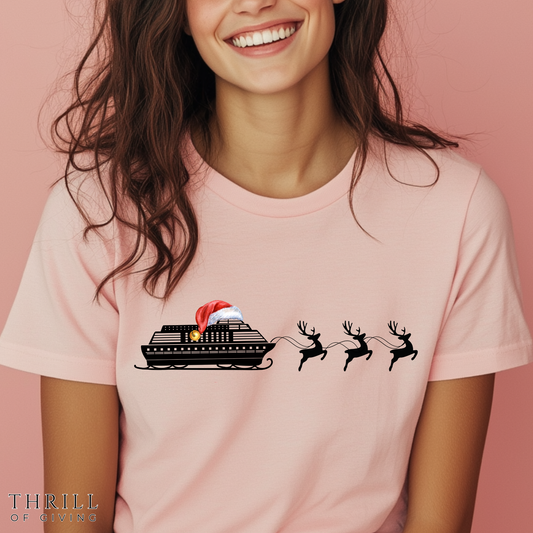 Christmas Cruise T-shirt - Sarcastic Holiday matching cruise shirts