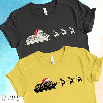 Christmas Cruise T-shirt - Sarcastic Holiday matching cruise shirts