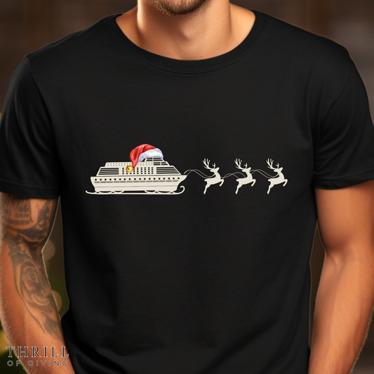 Christmas Cruise T-shirt - Sarcastic Holiday matching cruise shirts