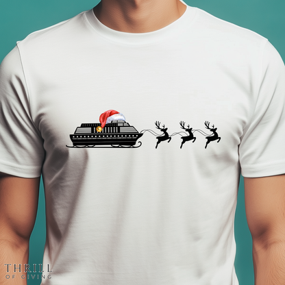 Christmas Cruise T-shirt - Sarcastic Holiday matching cruise shirts
