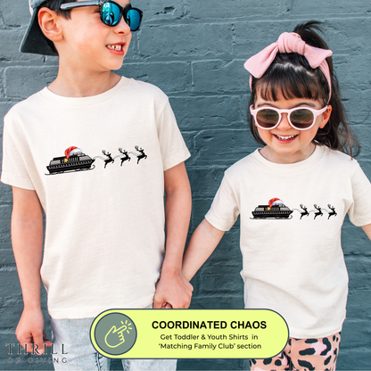Christmas Cruise T-shirt - Sarcastic Holiday matching cruise shirts