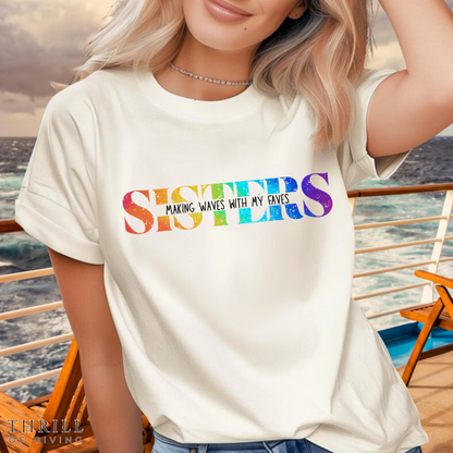 SISTER'S Beach & Cruise Vacay T-shirt