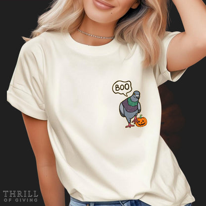 BOO Pigeon Halloween T-shirt