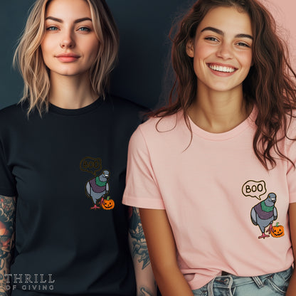 BOO Pigeon Halloween T-shirt
