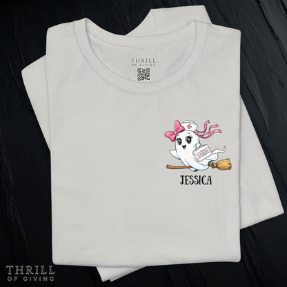 Personalized Nurse - Halloween T-shirt