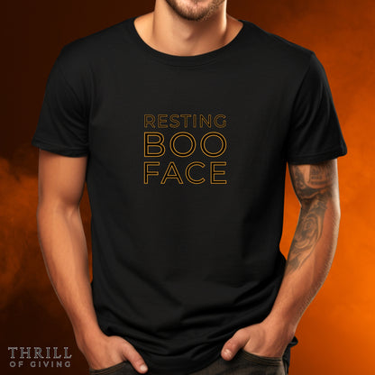 Resting BOO Face Funny Halloween shirt - Unisex