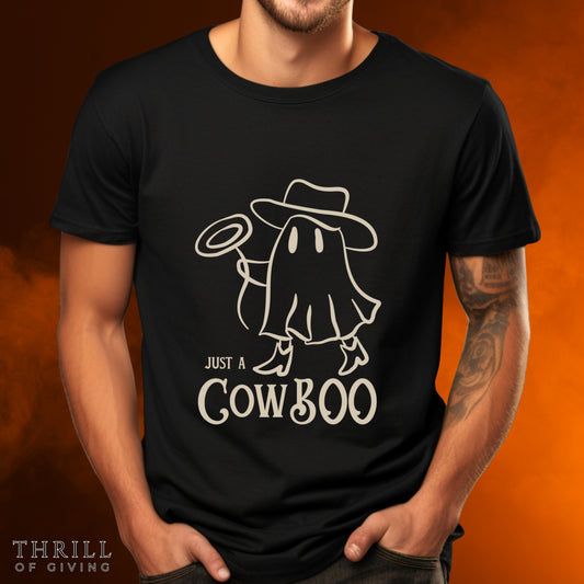 CowBOO Halloween shirt - CowBOY Ghost shirt