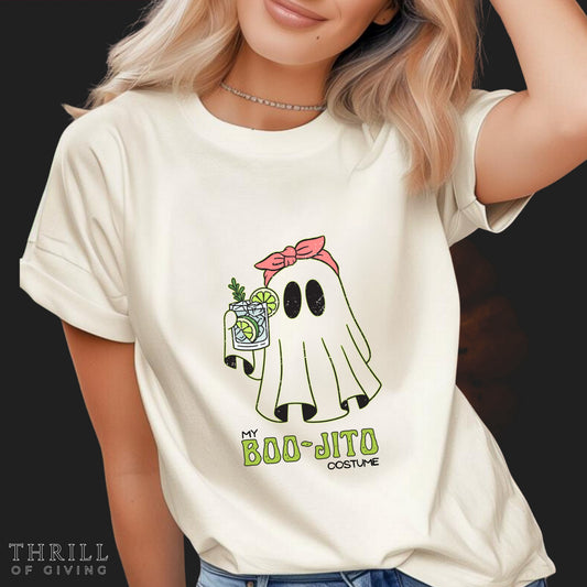 BOOJITO Ghost Shirt - Mojito Ghost - Halloween Bar Hopping tshirt