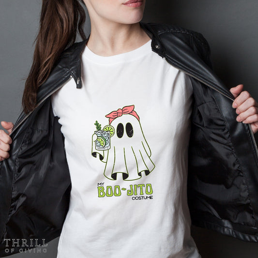 BOOJITO Ghost Shirt - Mojito Ghost - Halloween Bar Hopping tshirt