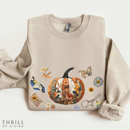 Junk Journaler sweater - Fall Scrapbooking crewneck