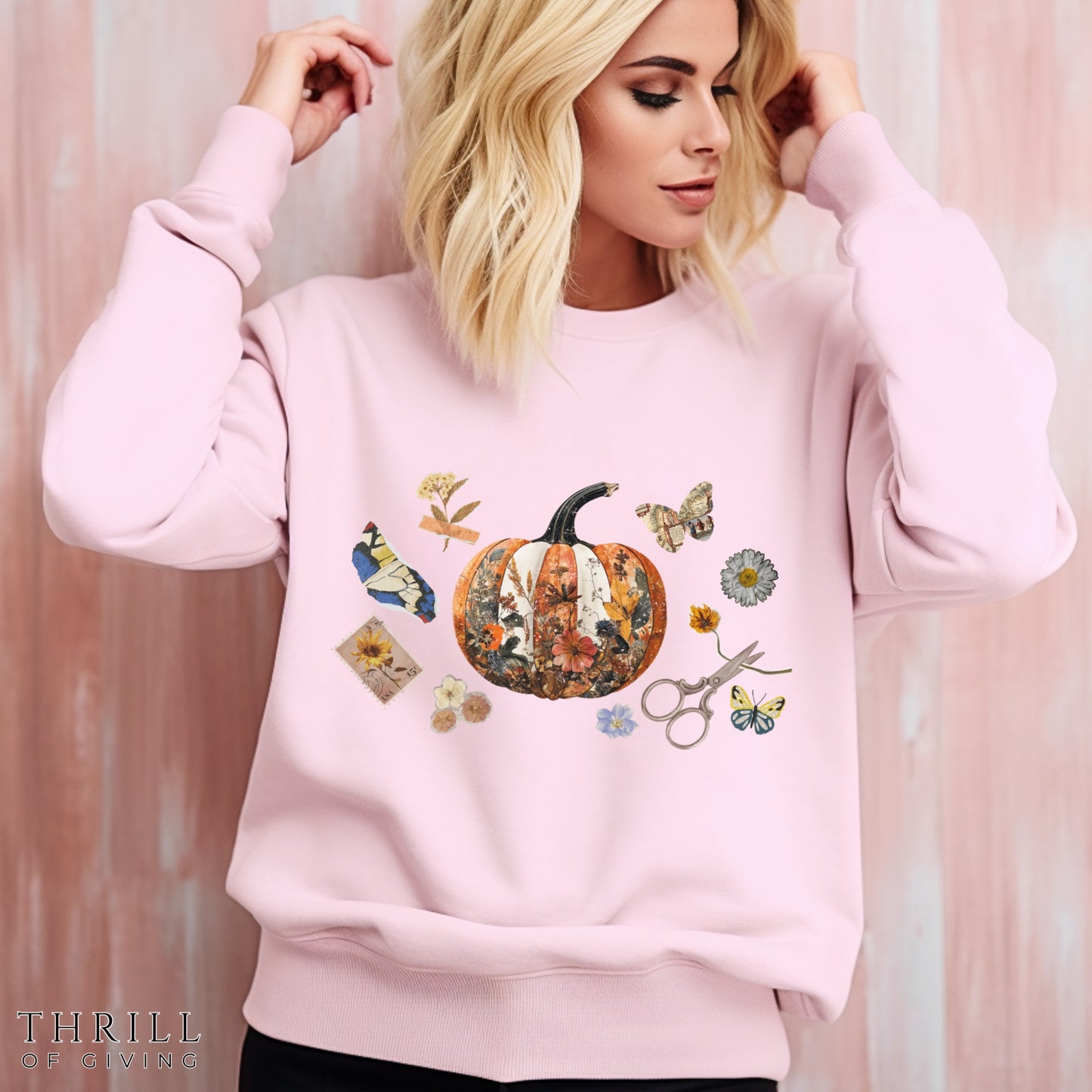 Junk Journaler sweater - Fall Scrapbooking crewneck