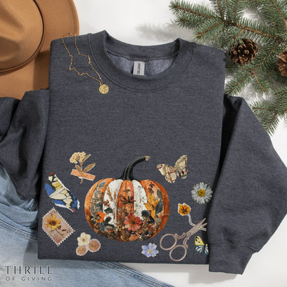 Junk Journaler sweater - Fall Scrapbooking crewneck