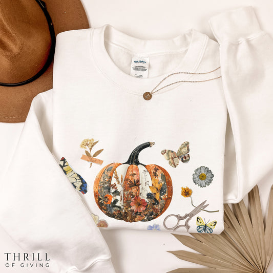 Junk Journaler sweater - Fall Scrapbooking crewneck
