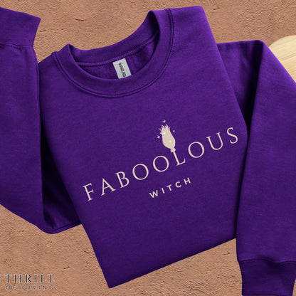 FA-BOO-LOUS Witch Sweatshirt