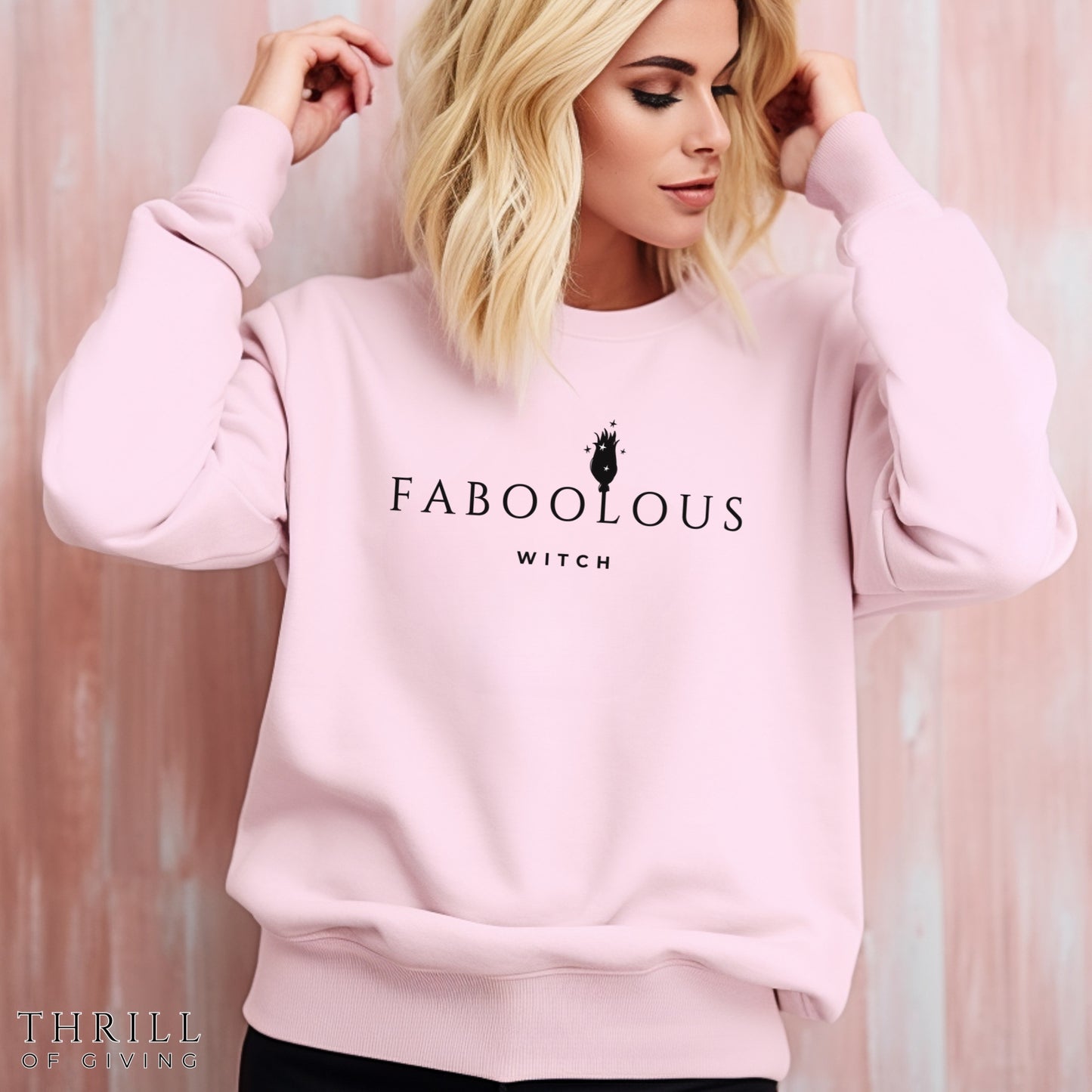 FA-BOO-LOUS Witch Sweatshirt