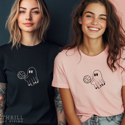 Volleyball Team Ghost T-shirt
