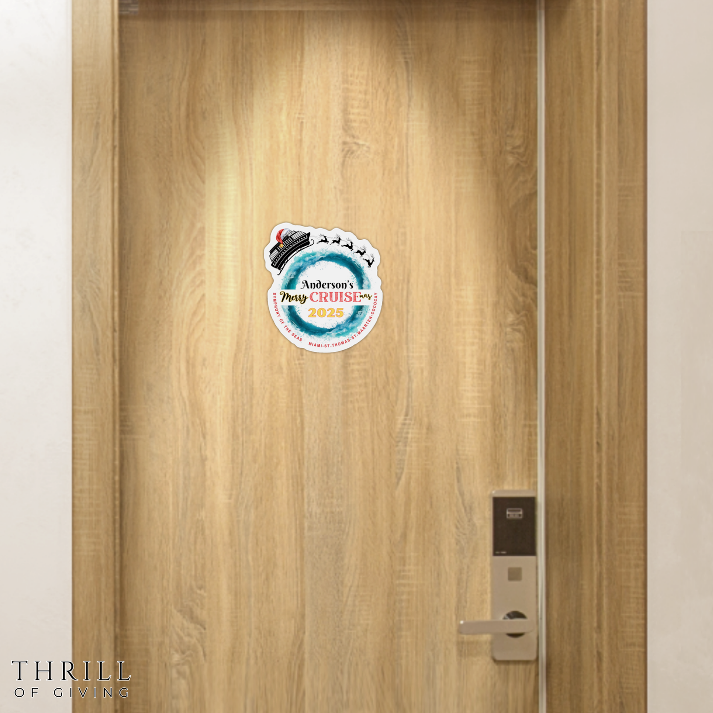 Cruise Door Magnets - Custom Christmas Matching Family Cruise