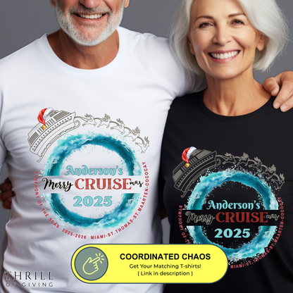 Cruise Door Magnets - Custom Christmas Matching Family Cruise