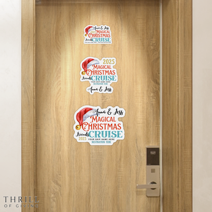 Cruise Door Magnets - Personalized Christmas Friends cruise