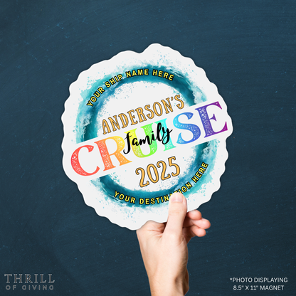 Cruise Door Magnets - Custom Matching Family Cruise magnet