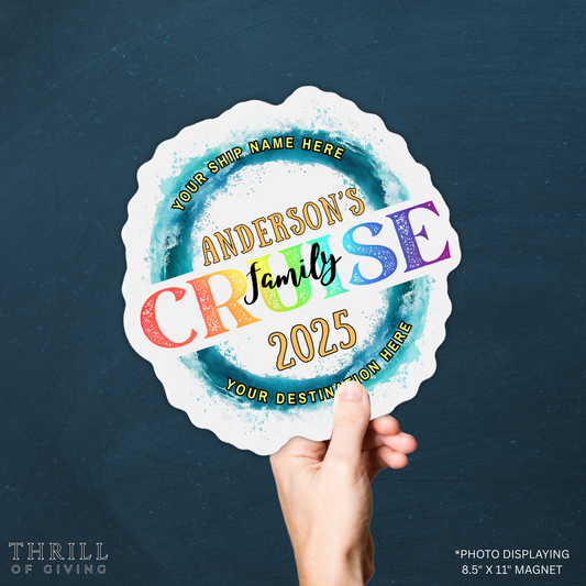 Cruise Door Magnets - Custom Matching Family Cruise magnet