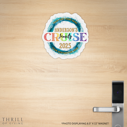 Cruise Door Magnets - Custom Matching Family Cruise magnet