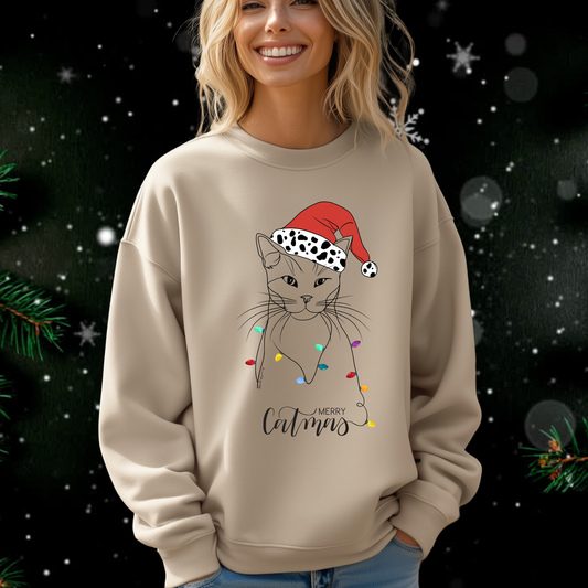 Merry Catmas Sweatshirt