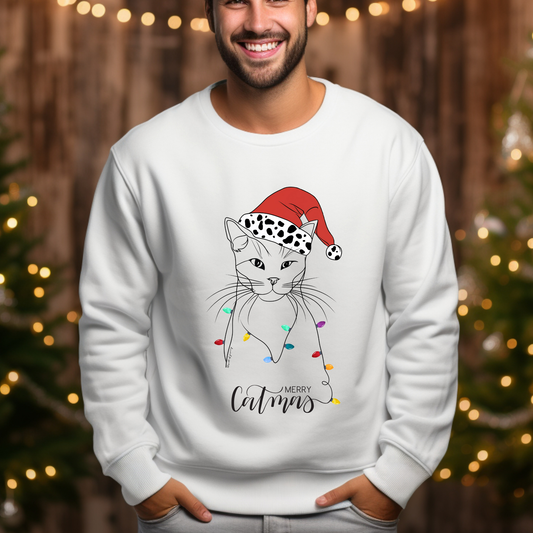 Merry Catmas Sweatshirt