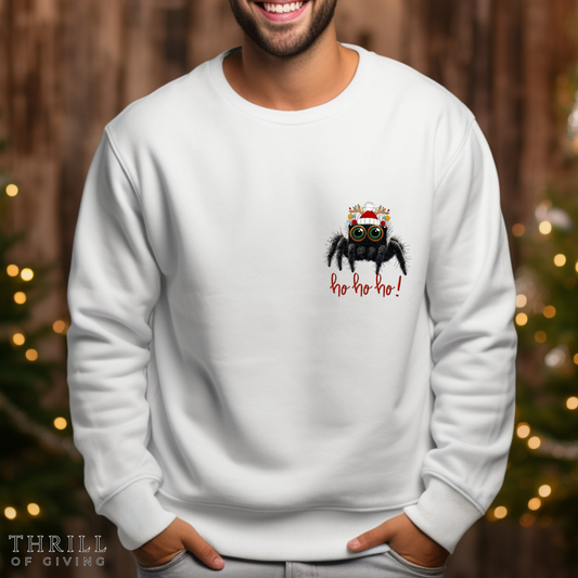 Christmas Spider Sweatshirt