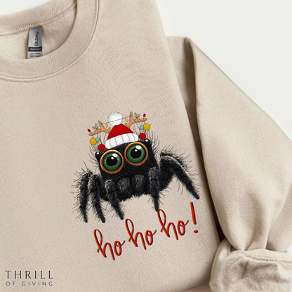 Christmas Spider Sweatshirt