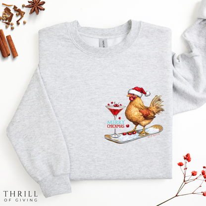 Merry CHICKmas sweater