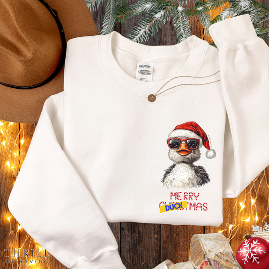 Merry DUCKmas sweater