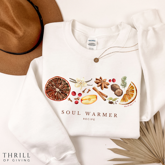 Soul Warmer Recipe Sweatshirt