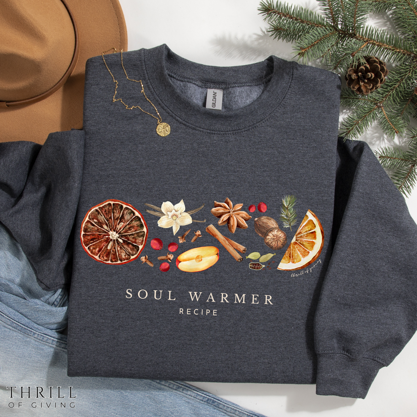 Soul Warmer Recipe Sweatshirt
