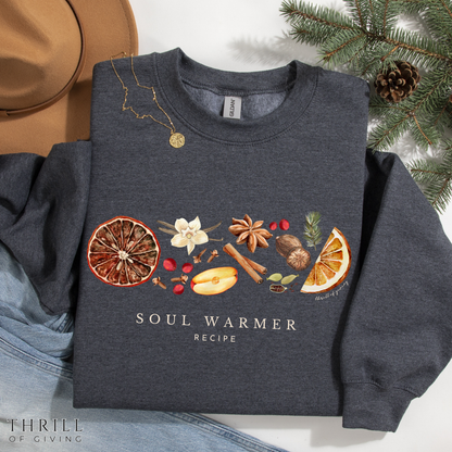 Soul Warmer Recipe Sweatshirt