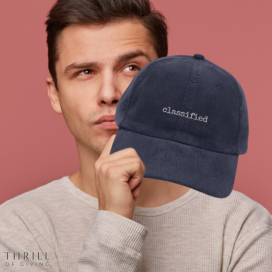 CLASSIFIED -  Vintage Corduroy Cap