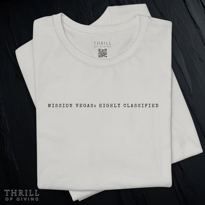 MISSION VEGAS: HIGHLY CLASSIFIED - Funny Las Vegas T-shirt