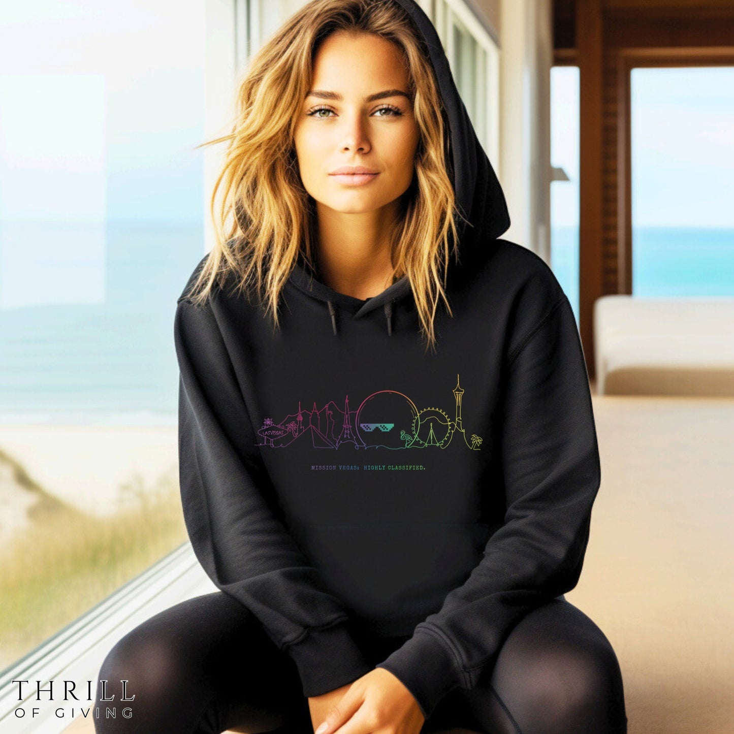 Funny Las Vegas Hoodie - Family Matching trip hooded sweatshirt