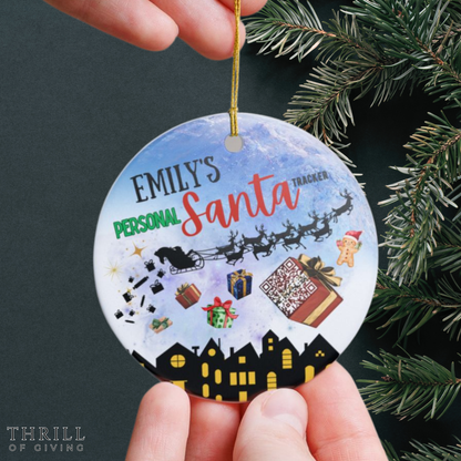 Santa Tracker Ornament
