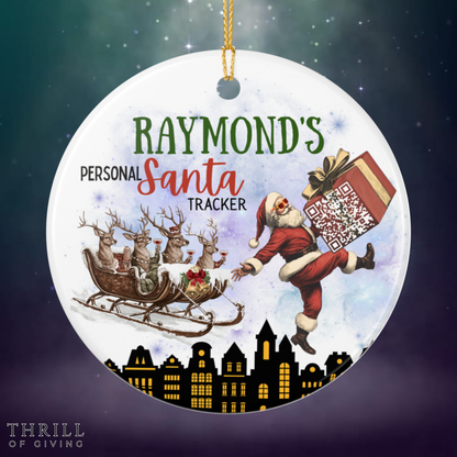 Santa Tracker Ornament