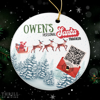 Santa Tracker Ornament