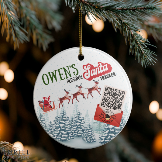 Santa Tracker Ornament
