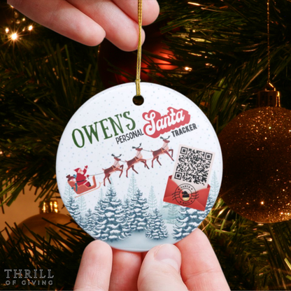 Santa Tracker Ornament